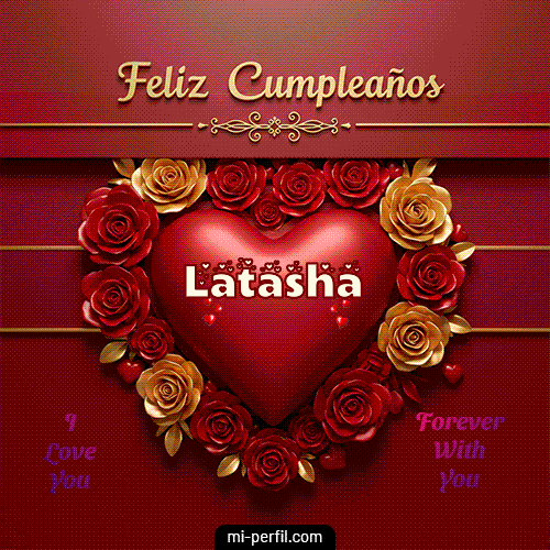 Feliz Aniversario Mi Amor 2 Latasha