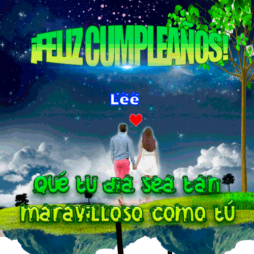 Feliz Cumpleaños Ecológico Lee