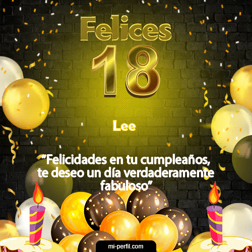 Gif Felices 18 Lee