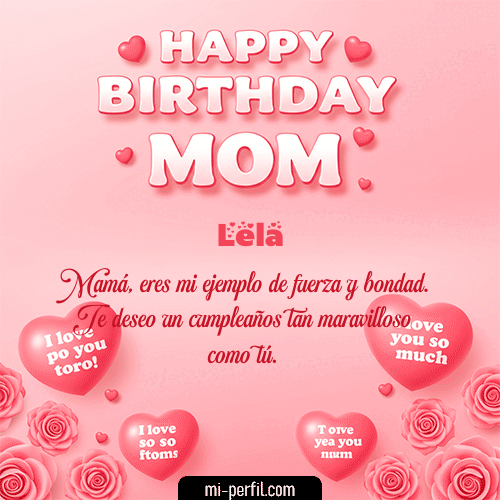 Un Feliz Cumpleaños Mamá Lela