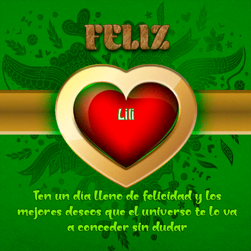 Feliz Cumple Lili