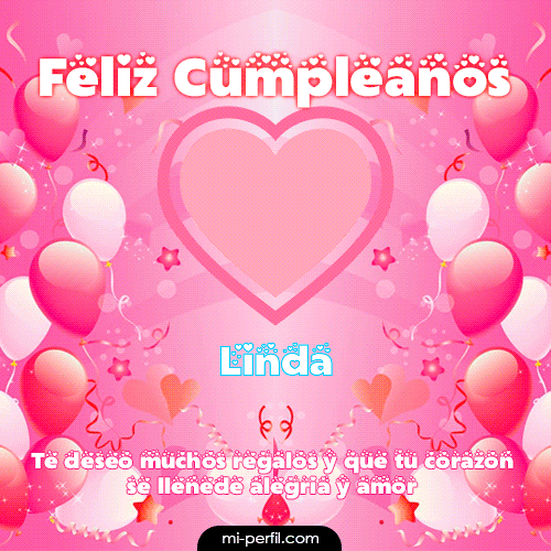 Feliz Cumpleaños II Linda