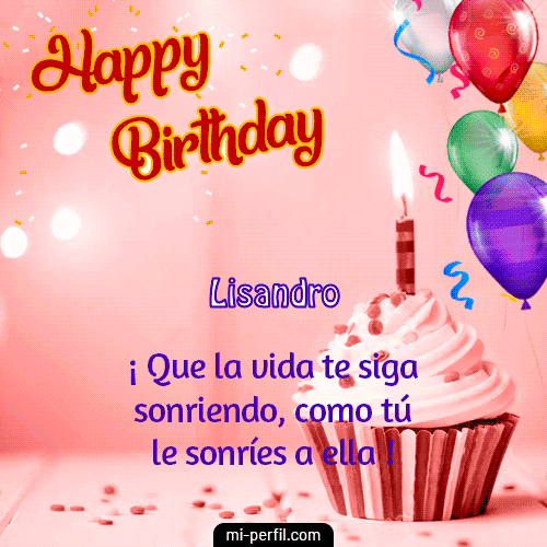 GIF Feliz Cumpleaños Feliz Cumpleaños Hermana I personalizado con su nombre