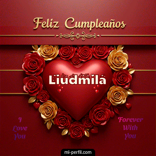 Feliz Aniversario Mi Amor 2 Liudmila