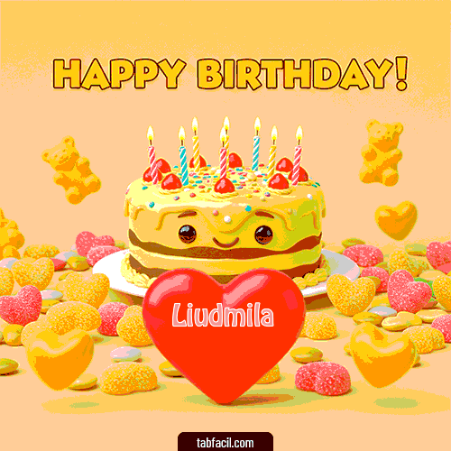 Feliz Cumpleaños Amor II Liudmila