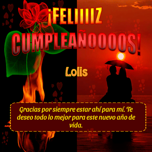 Feliiiiz Cumpleañooooos Lolis