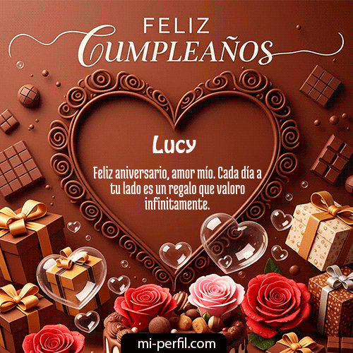Feliz Cumpleaños VIII Lucy