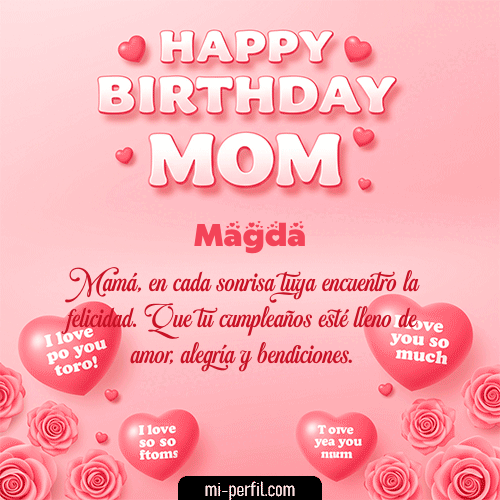 Un Feliz Cumpleaños Mamá Magda