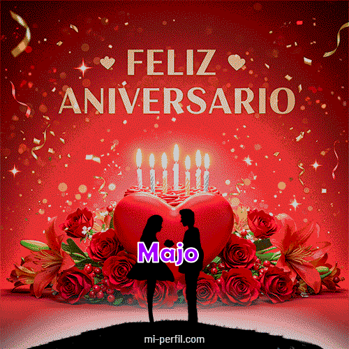Feliz Aniversario 3 Majo