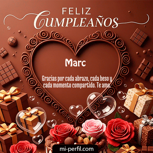 Feliz Cumpleaños VIII Marc