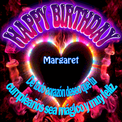 Feliz Cumpleaños Amiga II Margaret