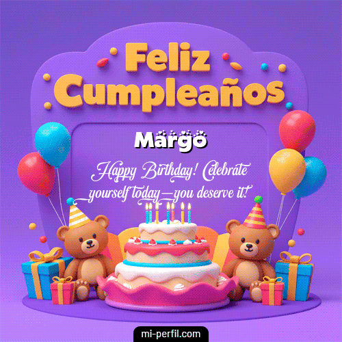 Feliz Cumpleaños XVI Margo
