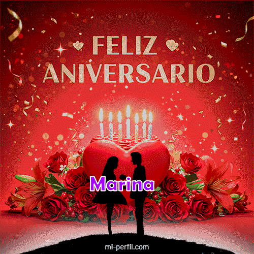 Feliz Aniversario 3 Marina