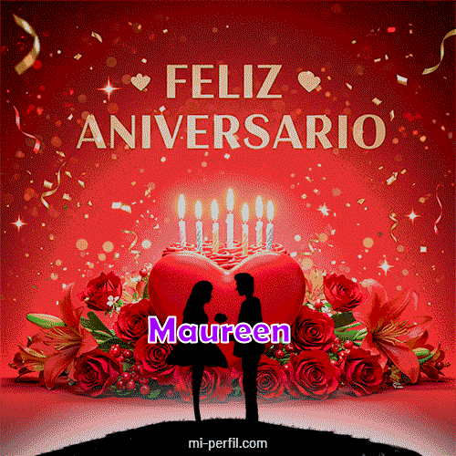 Feliz Aniversario 3 Maureen