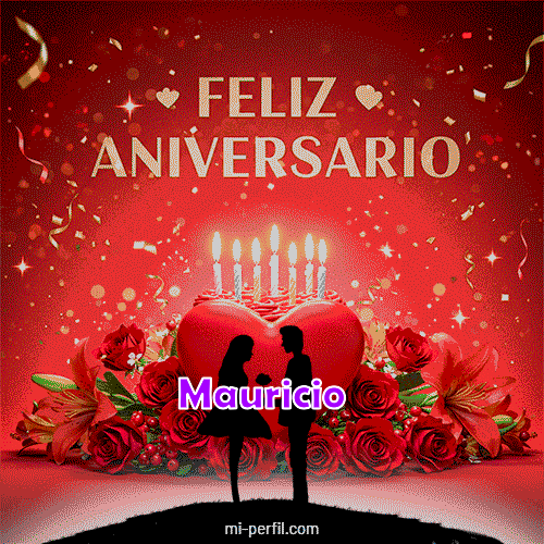 Feliz Aniversario 3 Mauricio