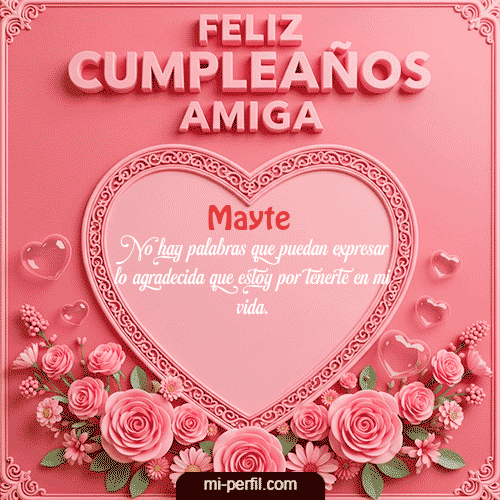GIF Feliz Cumpleaños Feliz Cumpleaños Amiga personalizado con su nombre