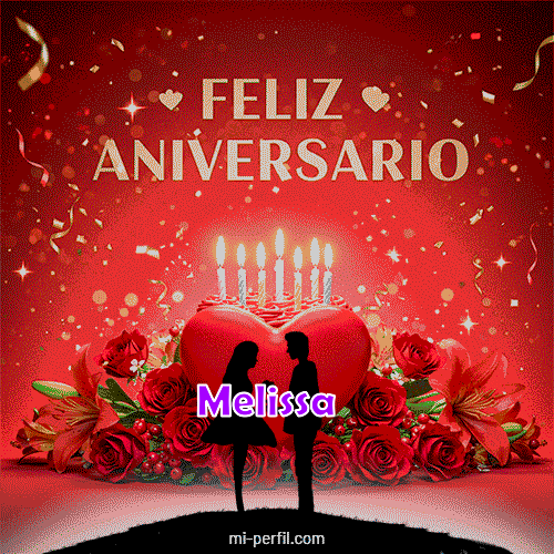 Feliz Aniversario 3 Melissa