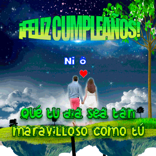 Feliz Cumpleaños Ecológico Niño