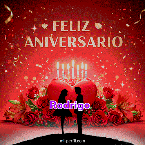 Feliz Aniversario 3 Rodrigo
