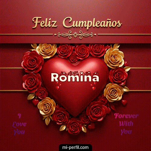 Feliz Aniversario Mi Amor 2 Romina