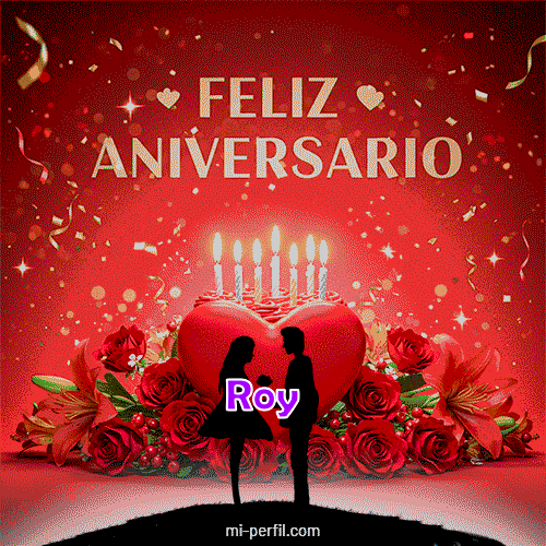 Feliz Aniversario 3 Roy