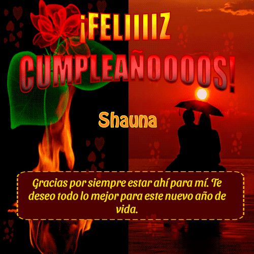 Feliiiiz Cumpleañooooos Shauna