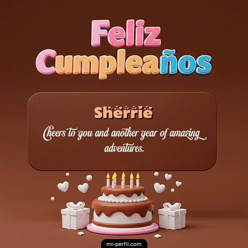 GIF Feliz Cumpleaños Feliz Cumpleaños IV personalizado con su nombre