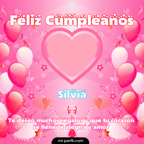 Feliz Cumpleaños II Silvia