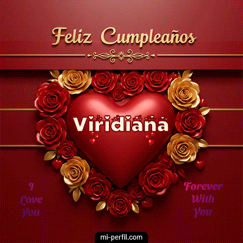 Feliz Aniversario Mi Amor 2 Viridiana