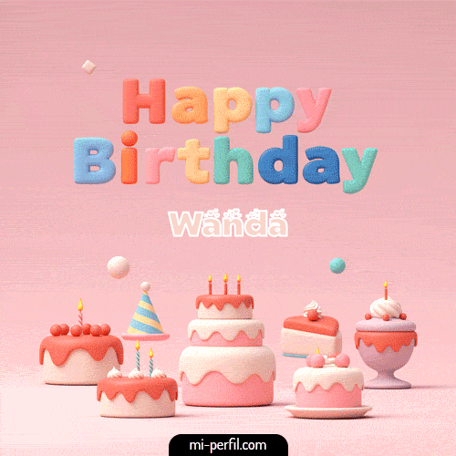 GIF Feliz Cumpleaños Happy Birthday II personalizado con su nombre
