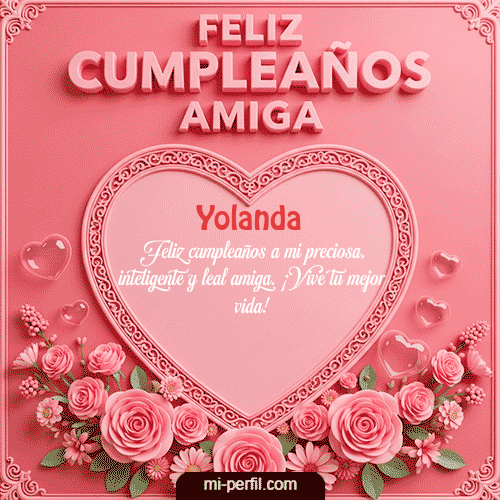 GIF Feliz Cumpleaños Feliz Cumpleaños Amiga personalizado con su nombre