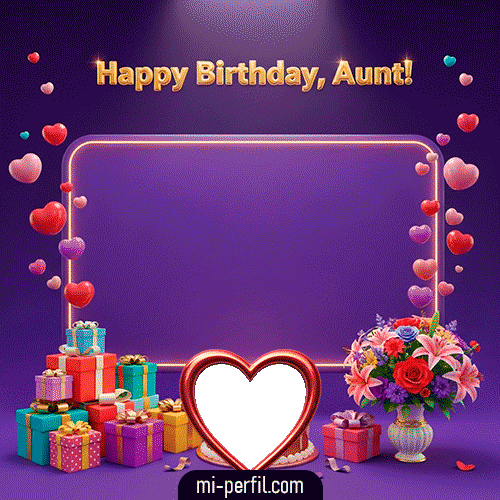 Marco Happy BirthDay Aunt IV