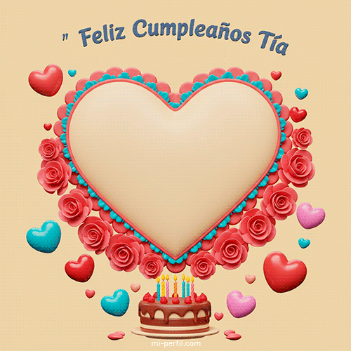 Feliz Cumpleaños Tía