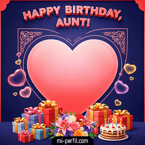 Happy BirthDay, Aunt I!