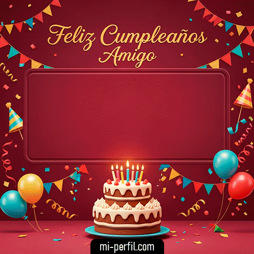 Feliz Cumpleaños Amigo V