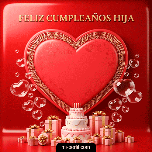 Feliz Cumpleaños Hija III