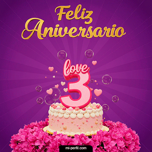 Feliz 3er Aniversario